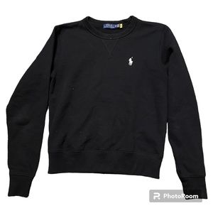 Brand New Women's XS Black Polo Ralf Louren Sweatshirt Great Condition and Style